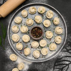 Pelmeni dumplings